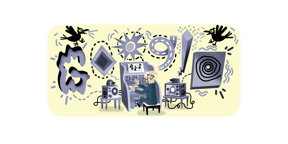 Oskar Sala Birthday Google Doodle