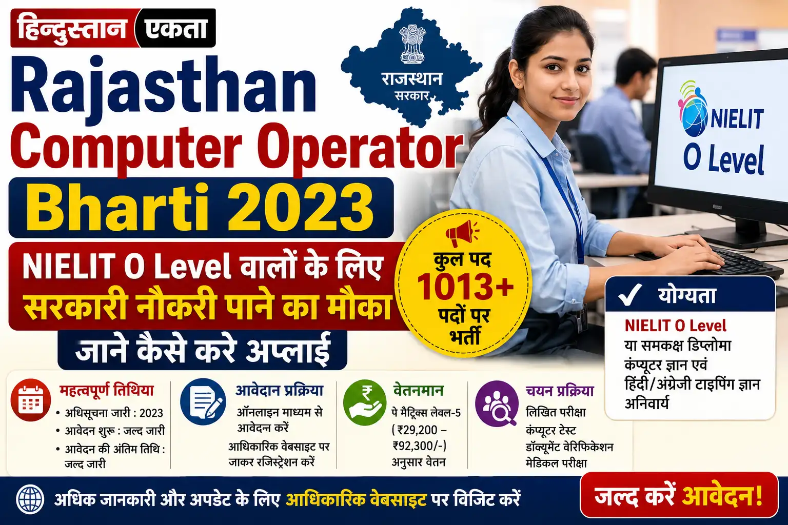 Apply Rajasthan High Court P.A Recruitment 2024 | Graduated