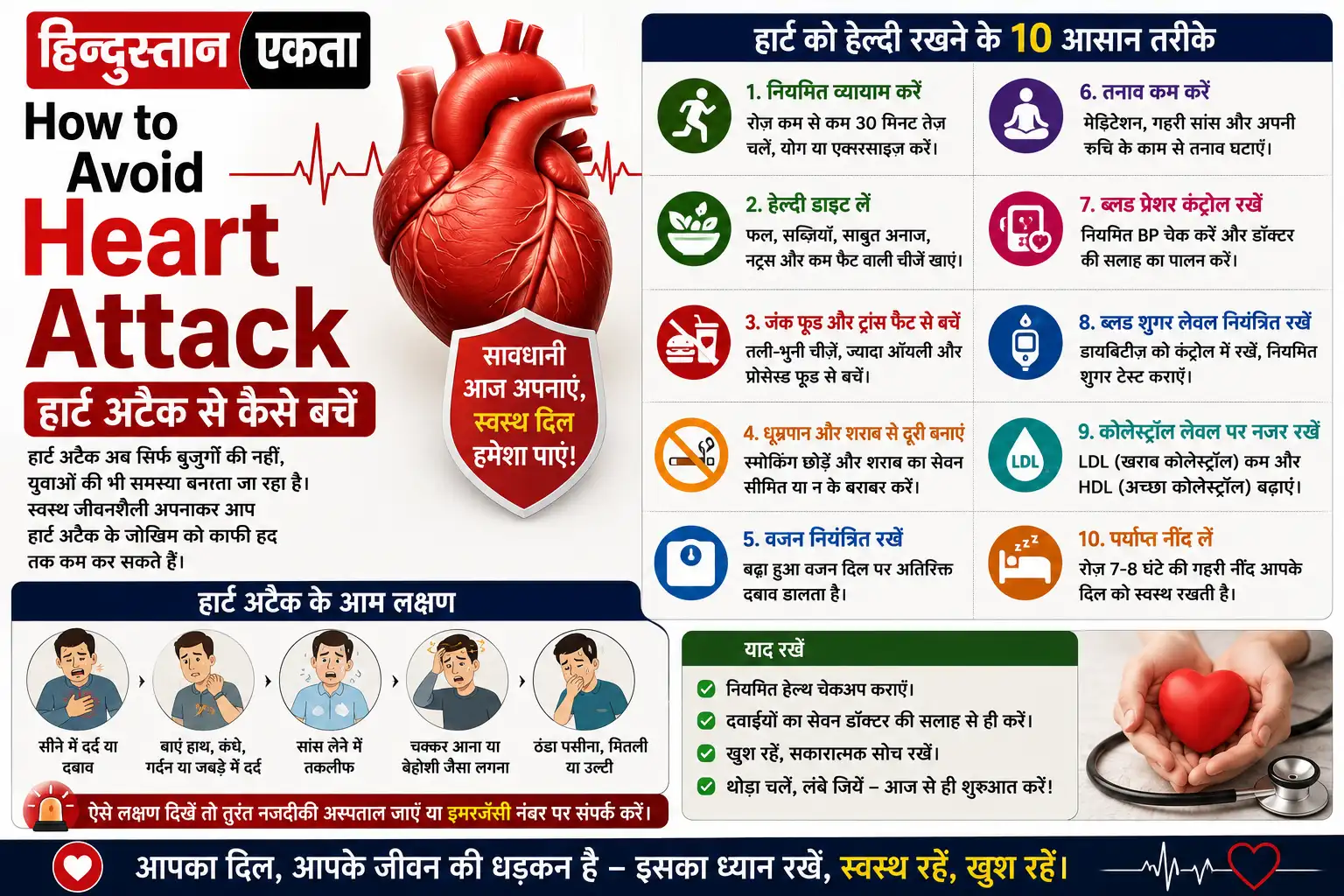 How to Avoid Heart Attack | हार्ट अटैक से कैसे बचें