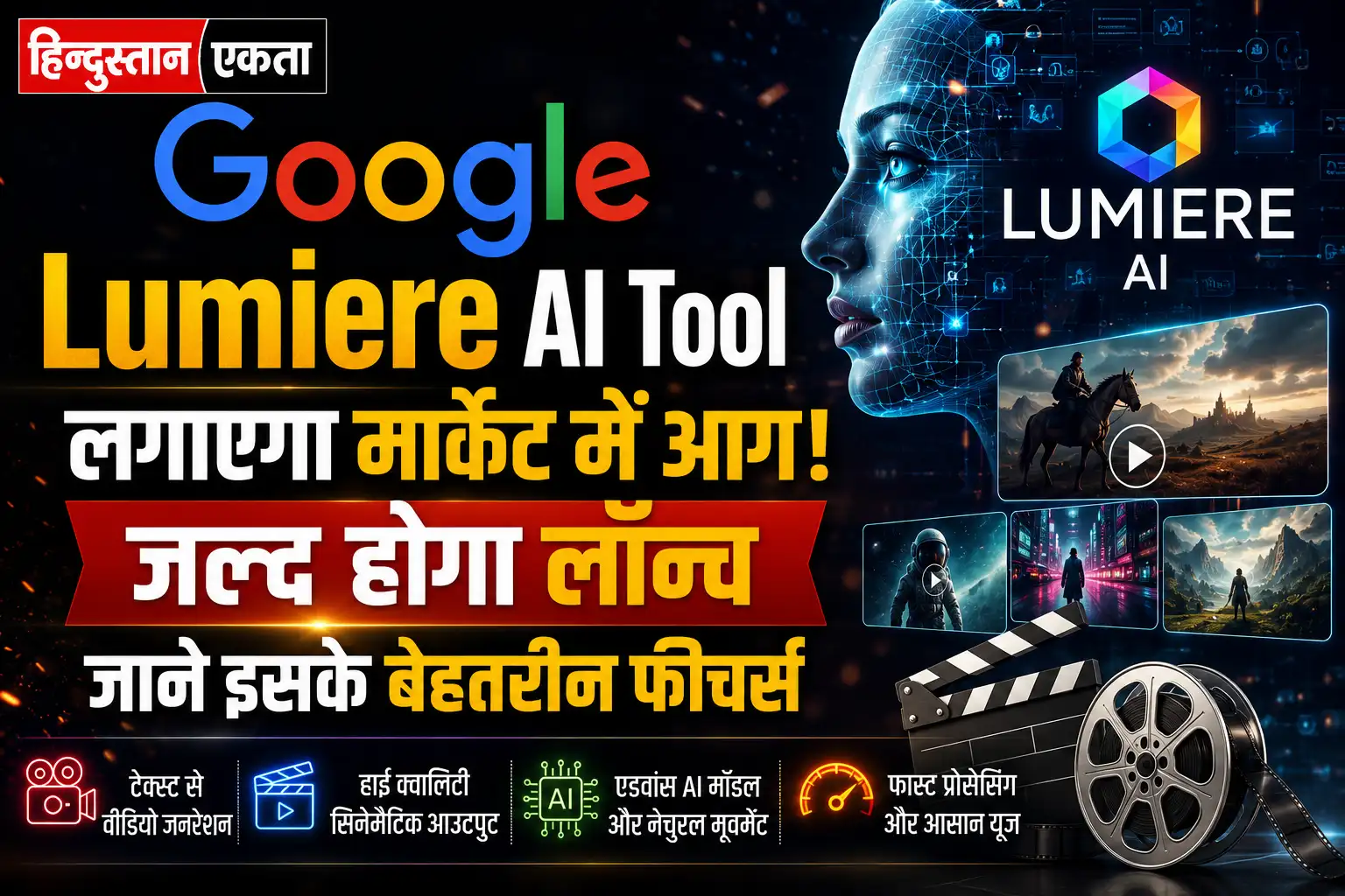 Google Lumiere AI Tool लगाएगा मार्केट में आग जल्द होगा लॉन्च जाने इसके बेहतरीन फीचर्स