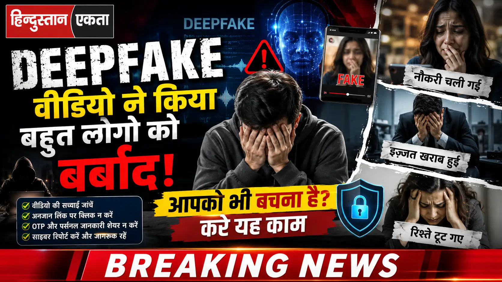 Deepfake वीडियो ने किया बहुत लोगो को बर्बाद आपको भी बचना है करे यह काम