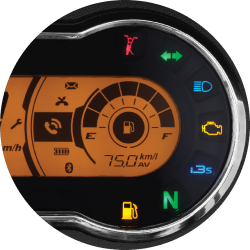 splendor xtec drum mileage