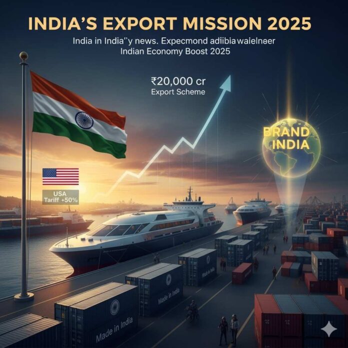 India’s Export Mission 2025. India’s Export Mission 2025 boosting Brand India
