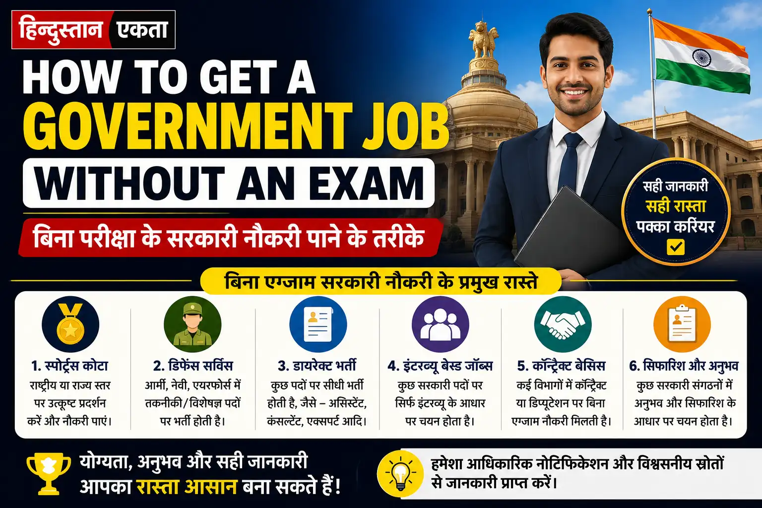 How to get a Government Job without an Exam