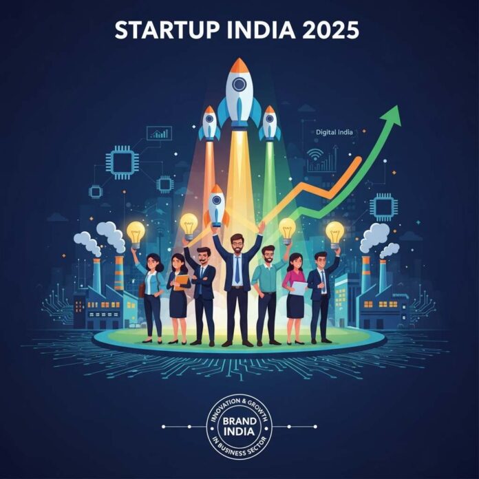 STARTUP INDIA 2025 Startup India 2025 initiative promoting MSME growth, innovation, and entrepreneurship across India.