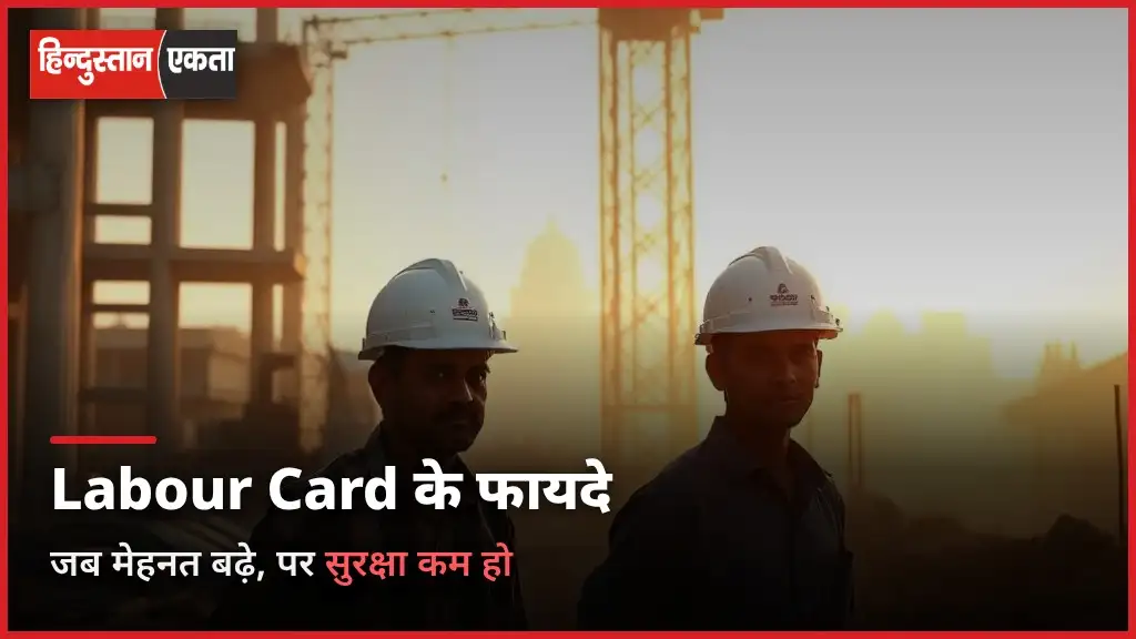 Labour Card ke Fayde – Jab Mehnat Badhe, Par Suraksha Kam Ho