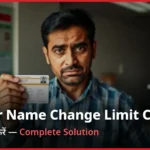Aadhar Card Name Change Limit Cross होने पर क्या करें – Complete Solution