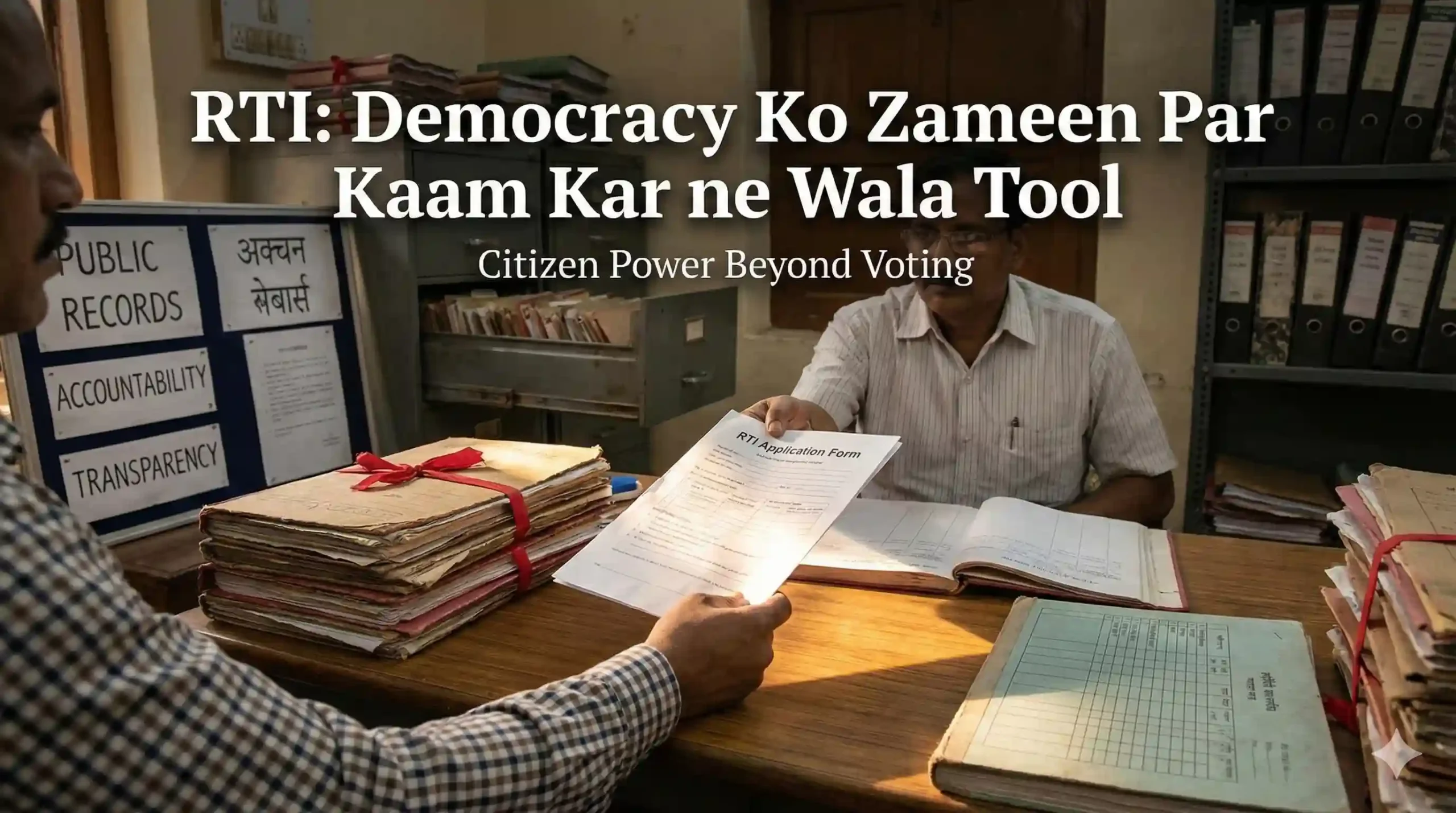 RTI Aur Democracy Citizen Power Ka Practical Example