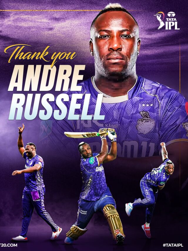 KKR के Andre Russell  ने IPL से रिटायरमेंट की घोषणा कर दी