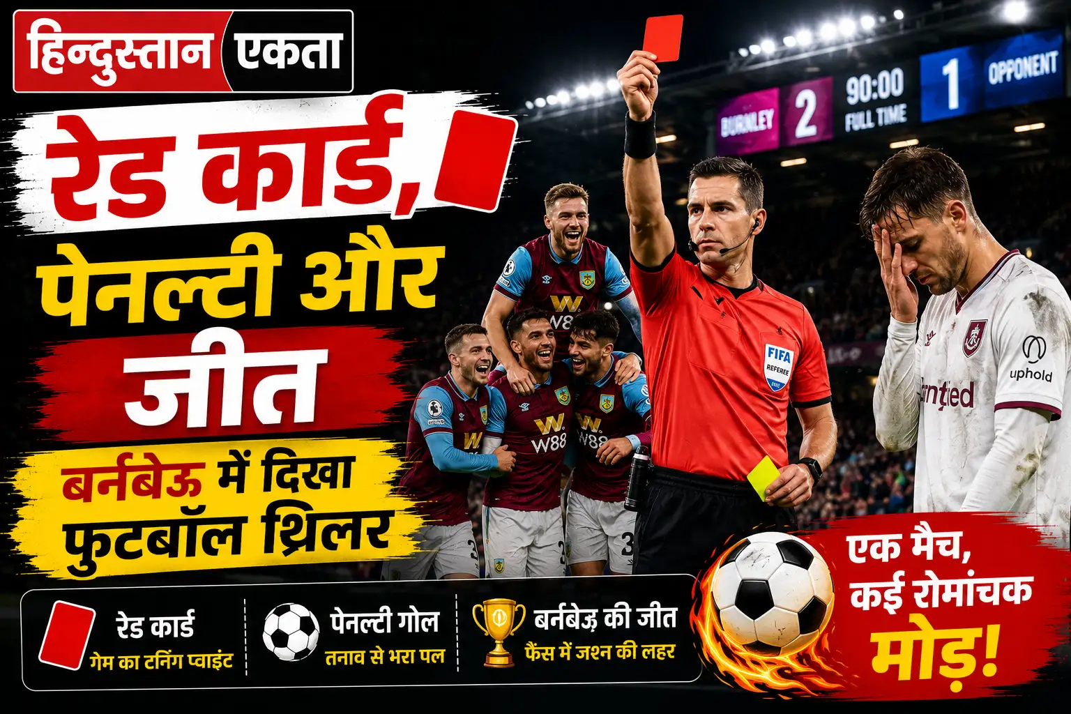 रेड कार्ड, पेनल्टी और जीत बर्नबेउ में दिखा फुटबॉल थ्रिलर