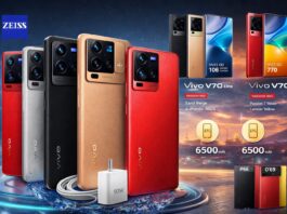 ZEISS कैमरा और 6500mAh बैटरी के साथ Vivo V70 सीरीज