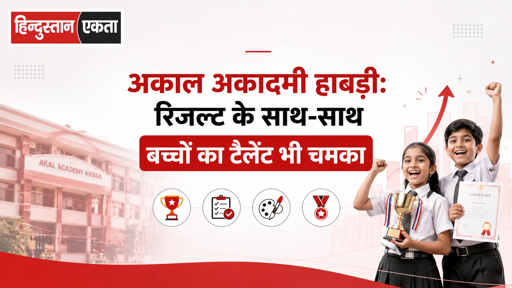 <span class="title-highlight-color">अकाल अकादमी हाबड़ी:</span> रिजल्ट के साथ-साथ बच्चों का टैलेंट भी चमका
