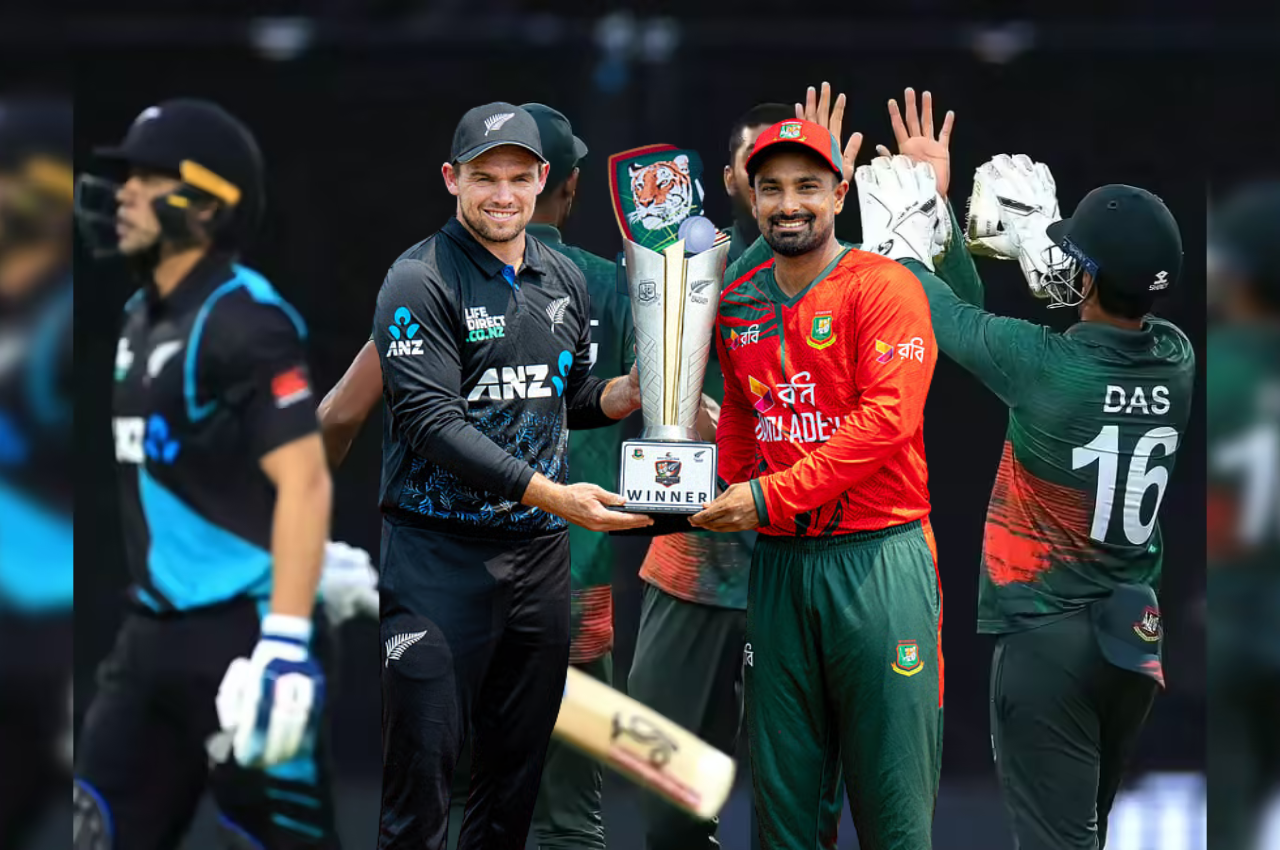 <span class="title-highlight-color">BAN vs NZ 1st T20I:</span> चट्टोग्राम में रोमांचक शुरुआत, बांग्लादेश ने टॉस जीतकर पहले गेंदबाजी चुनी
