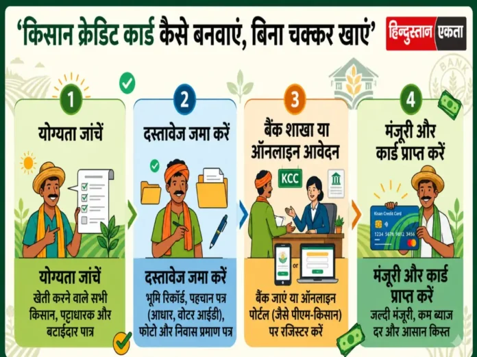 किसान क्रेडिट कार्ड कैसे बनवाएं, बिना चक्कर खाएं