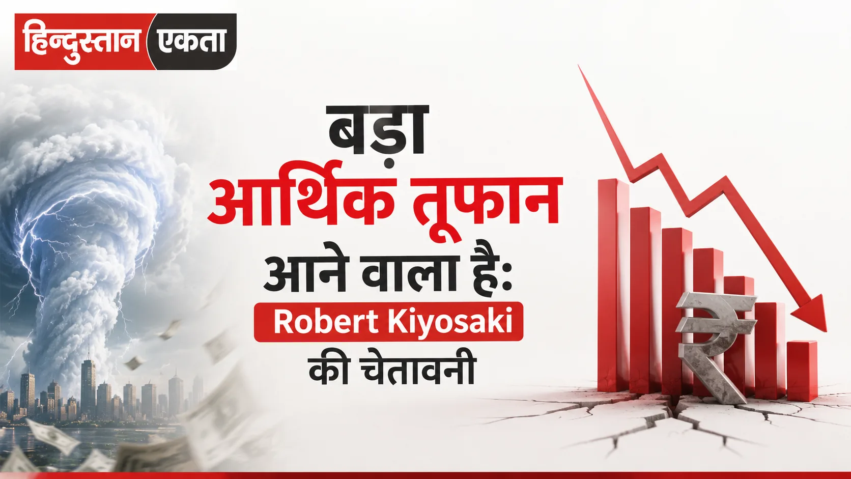 <span class="title-highlight-color">बड़ा आर्थिक तूफान आने वाला है:</span> Robert Kiyosaki की चेतावनी