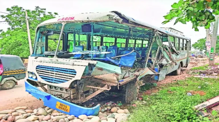Haryana Roadways Bus Accident