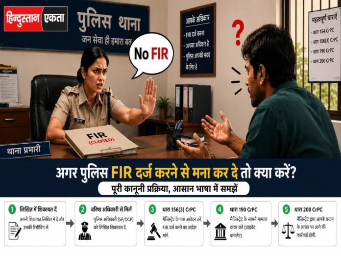 Police FIR darj na kare to kya karein?