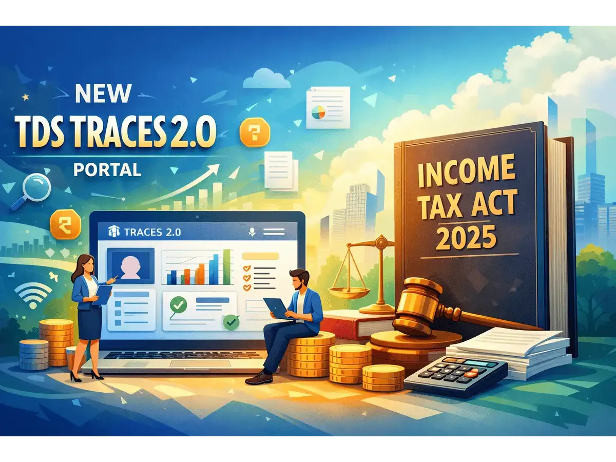 TRACES 2.0 पोर्टल लॉन्च, टैक्सपेयर्स और कारोबारियों के लिए TDS प्रक्रिया हुई आसान