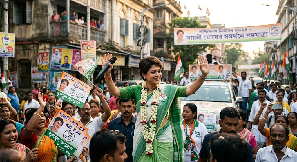 Saayoni Ghosh west bengal election