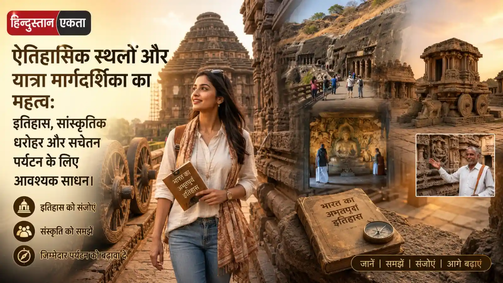 ऐतिहासिक स्थलों और यात्रा मार्गदर्शिका का महत्व
