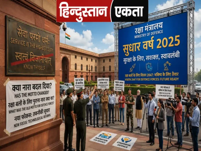 भारत के रक्षा मंत्रालय की नई