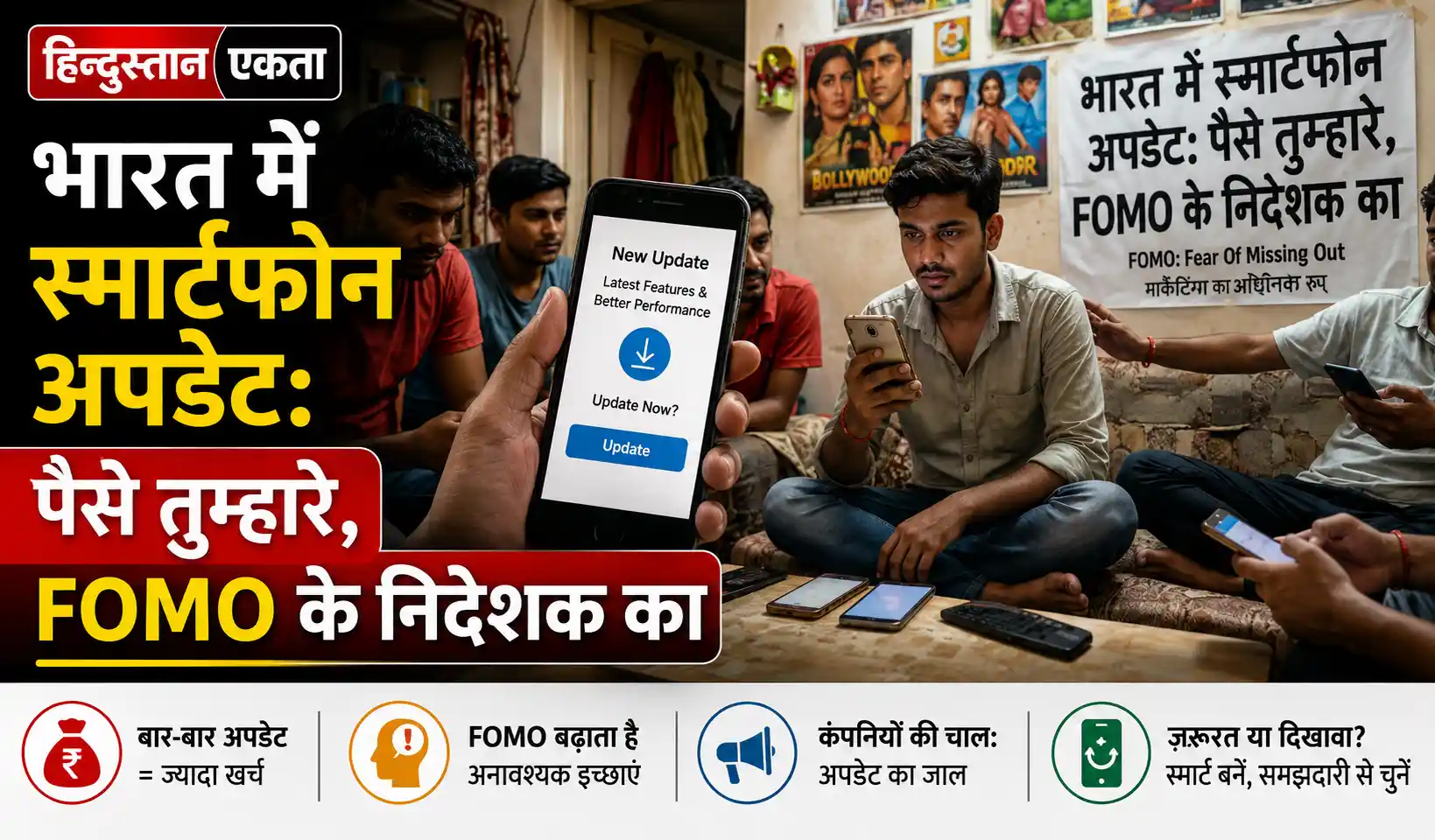 भारत में स्मार्टफोन अपडेट: पैसे तुम्हारे, FOMO के निदेशक का