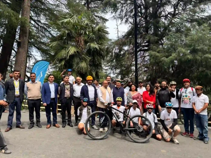 शिमला की सड़कों पर हरित संदेश, साइकिल राइड ने खींचा सबका ध्यान