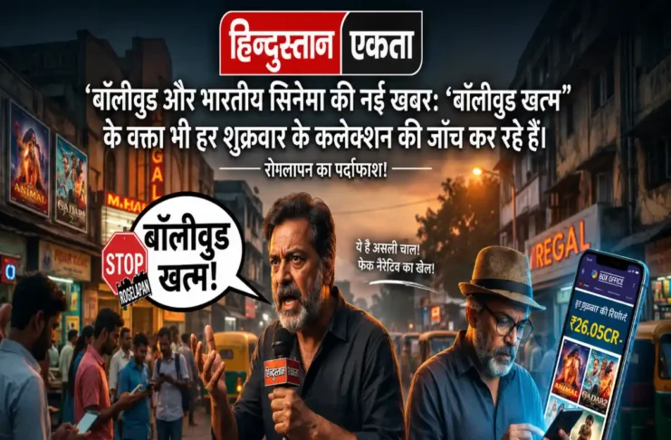 बॉलीवुड और भारतीय सिनेमा की नई खबर: “बॉलीवुड खत्म” के वक्ता भी हर शुक्रवार के कलेक्शन की जाँच कर रहे हैं।