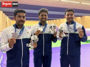 Asian Games 2026: भारत ने 50m Rifle 3 Positions में जीता Silver