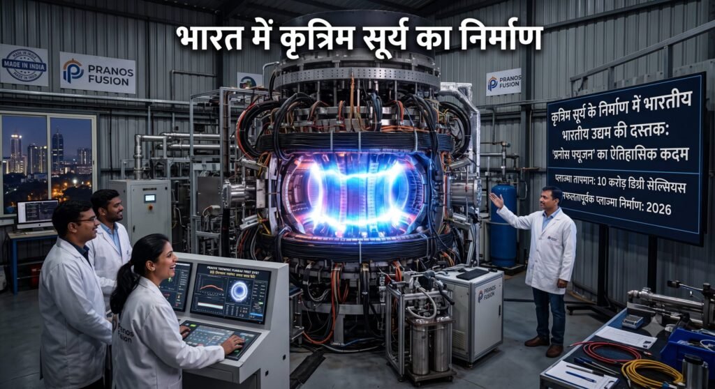 कृत्रिम सूर्य के निर्माण में भारतीय उद्यम की दस्तक