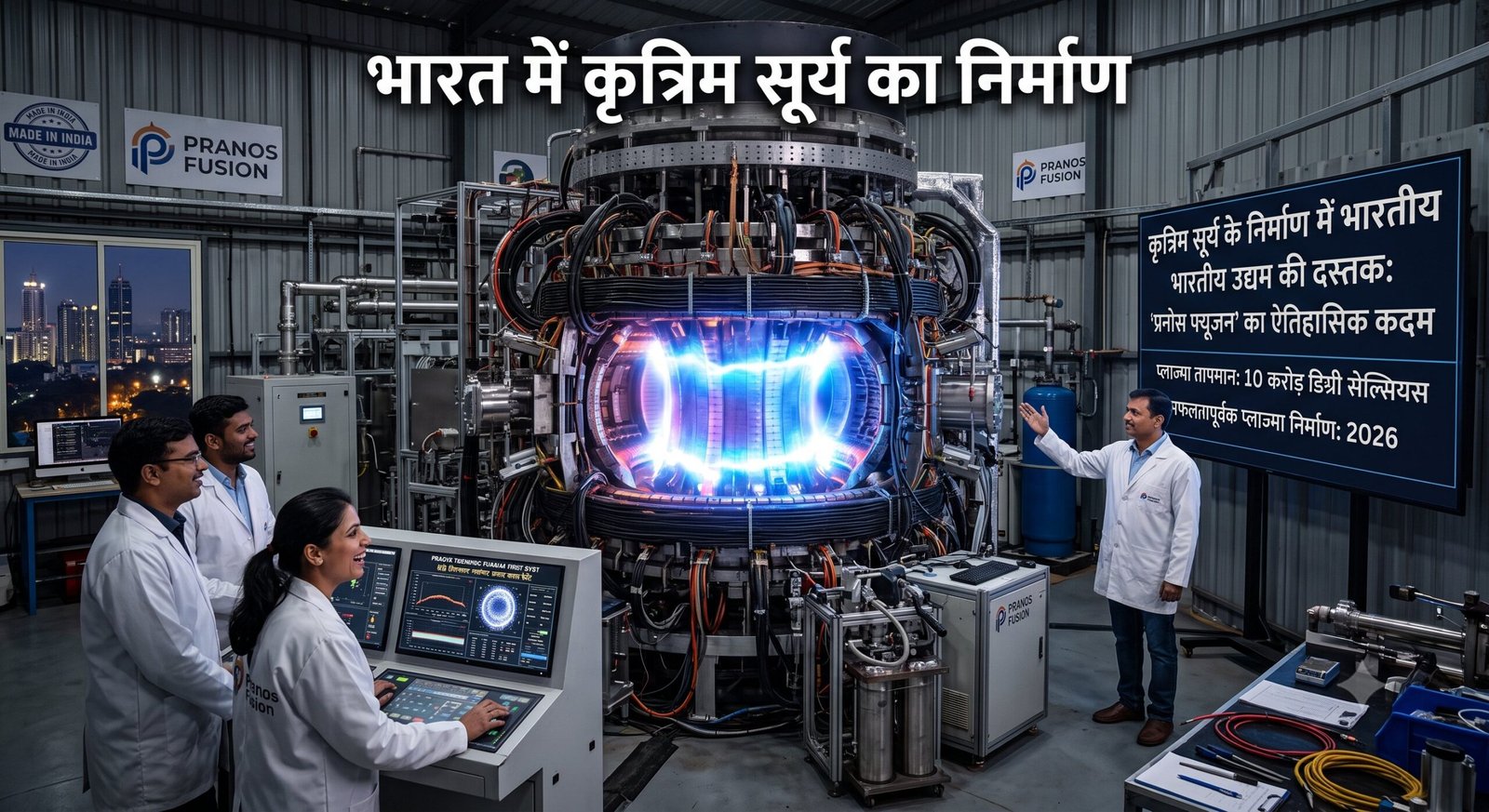 कृत्रिम सूर्य के निर्माण में भारतीय उद्यम की दस्तक