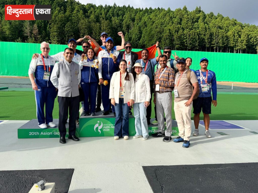 नीरू ढांडा का ऐतिहासिक ट्रेबल, भारत ने Mixed Trap में जीता Gold