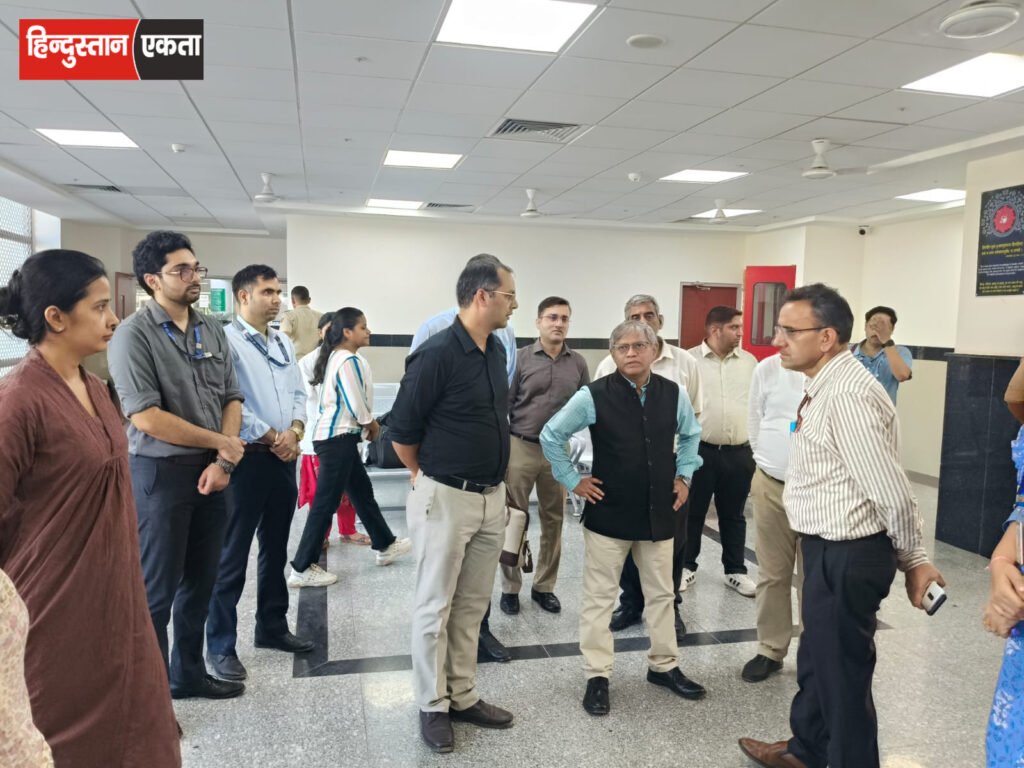NIA Panchkula पहुंचे सत्यजीत पॉल, विकास कार्यों को समय पर पूरा करने के निर्देश