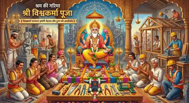 श्रम की गरिमा और श्री विश्वकर्मा पूजा