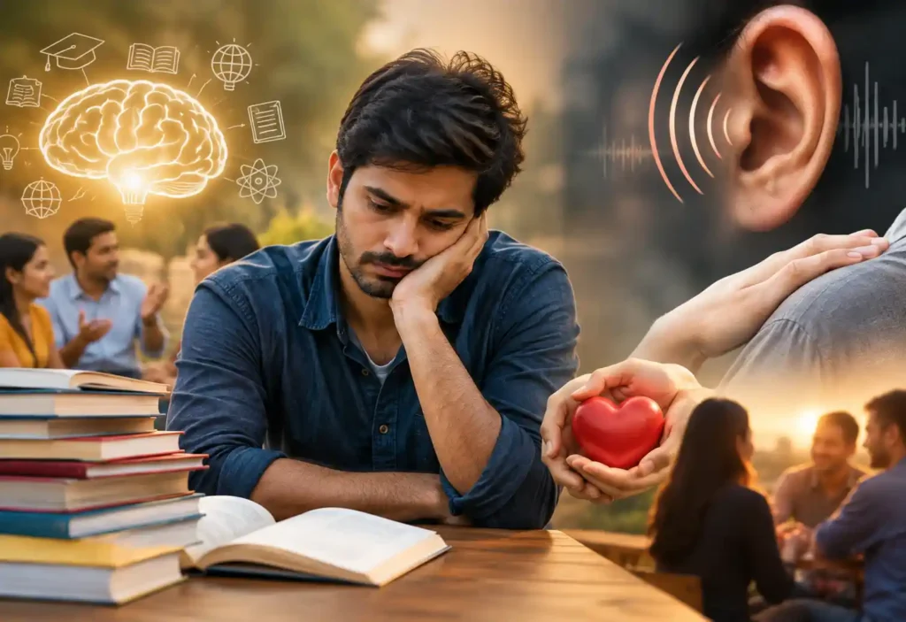 ज्ञान सबके पास है, कंधा, दिल और कान किसी के पास नहीं – दम तोड़ रही है सुनने की कला?