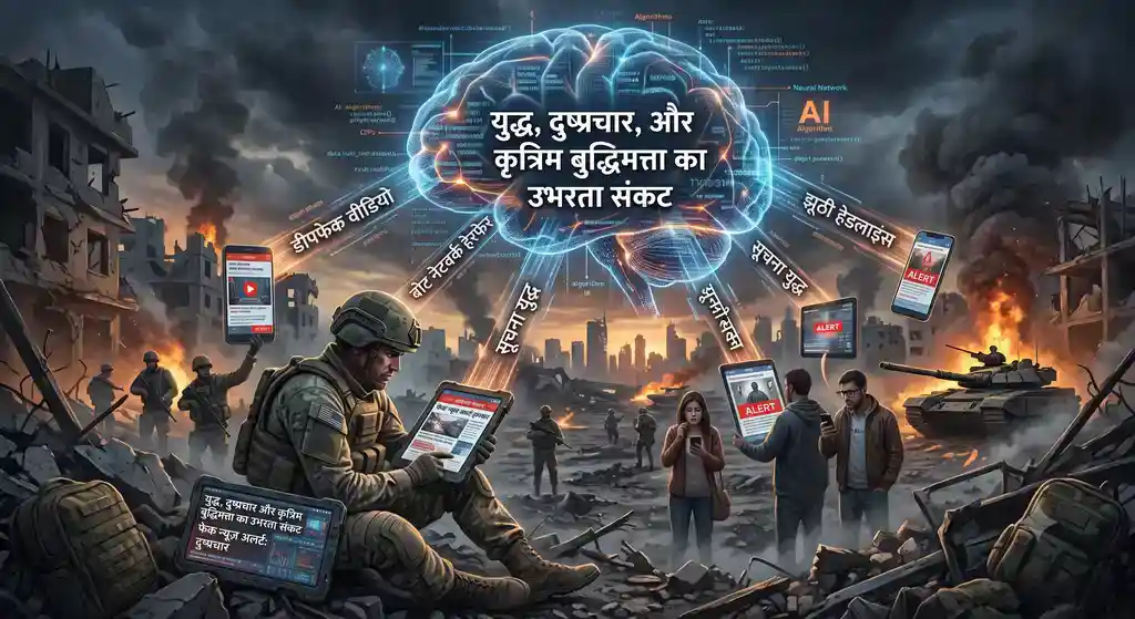 युद्ध, दुष्प्रचार और कृत्रिम बुद्धिमत्ता का उभरता संकट